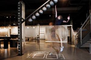 Mobius Science Center Jump exhibit