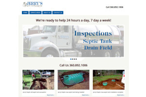 Jerrys Septic Web Home page